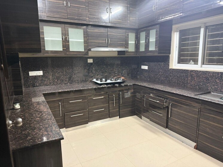 Kitchen, theme-ambience-golf-view 3 Bedroom 1356 Sq.Ft. Apartment In Gachibowli Hyderabad 8983239