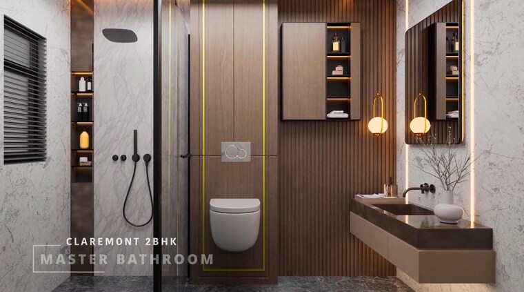 Bathroom, kalpataru-radiance 2 Bedroom 900 Sq.Ft. Apartment In Goregaon West Mumbai 8983328