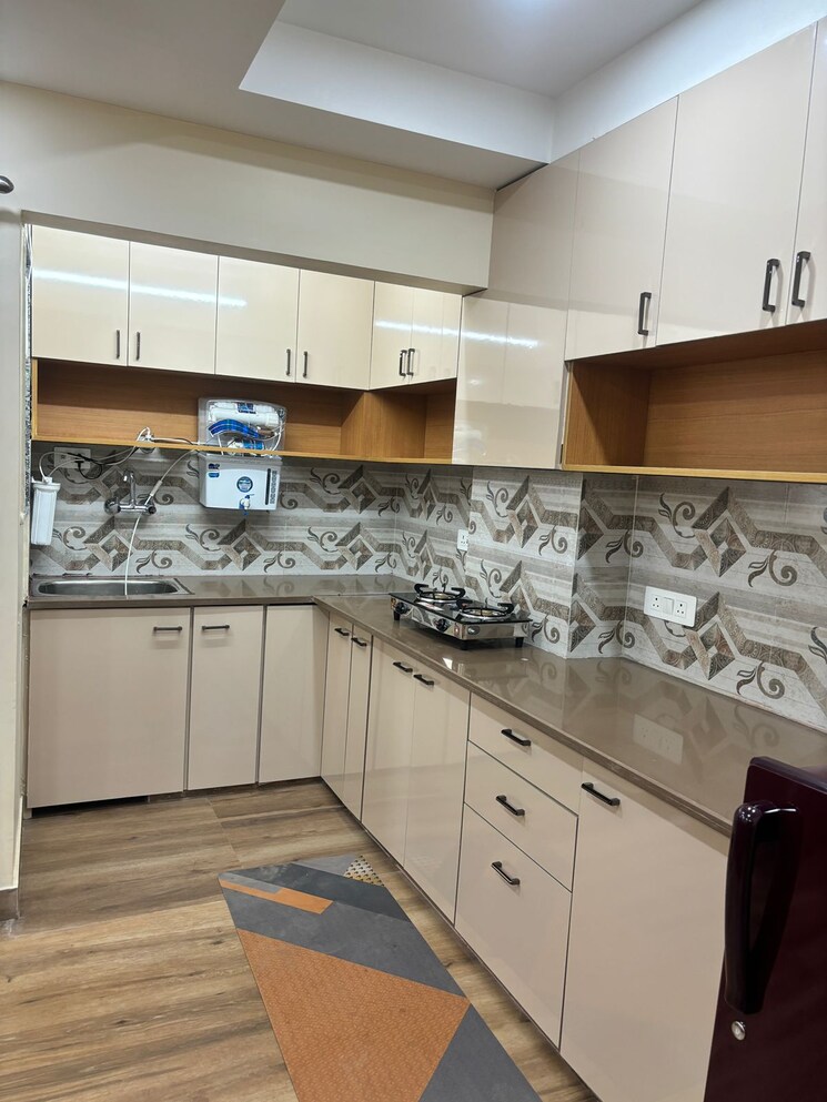Kitchen, sector 42 1 Bedroom 1240 Sq.Ft. Builder Floor In Sector 42 Gurgaon 8983389