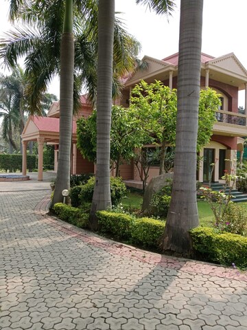 5 BHK Villa – Exterior View View at Palm Residency Chhatarpur, Chattarpur - for Rent