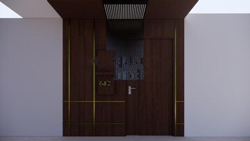 Building Lobby in 2.5 BHK Apartment at SMR Vinay Iconia Phase II, Kondapur – for Rent