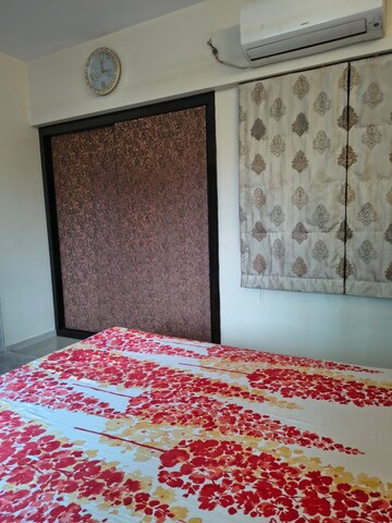 Bedroom in 3 BHK Apartment at Neelkanth Palms Phase 2, Thane West – for Rent