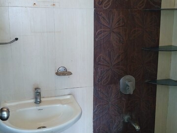 Bathroom in 1 BHK Apartment at Kamanwala Manavsthal, Malad West – for Rent