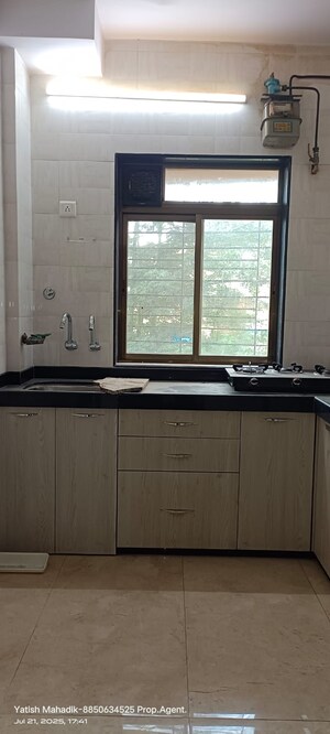 Kitchen in 1 BHK Apartment at Supernal Gardens, Kolshet Road – for Sale