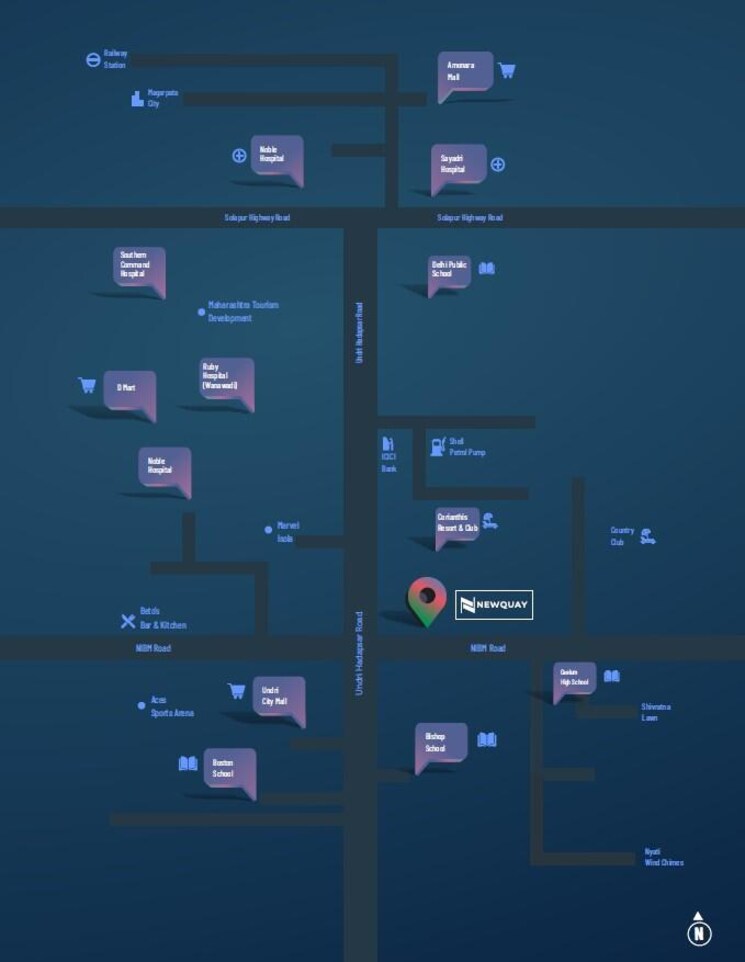 Bathroom, divine-newquay 2 Bedroom 793 Sq.Ft. Apartment In Undri Pune 8983481