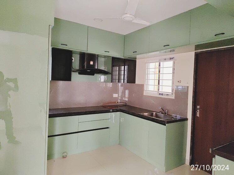 Kitchen, my-home-tridasa 3 Bedroom 1840 Sq.Ft. Apartment In Tellapur Hyderabad 8983574