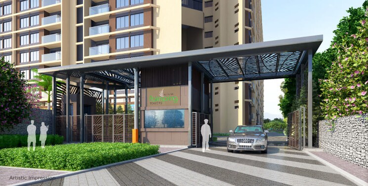 Exterior View, kumar-palmspring-towers 2 Bedroom 834 Sq.Ft. Apartment In Undri Pune 8983563