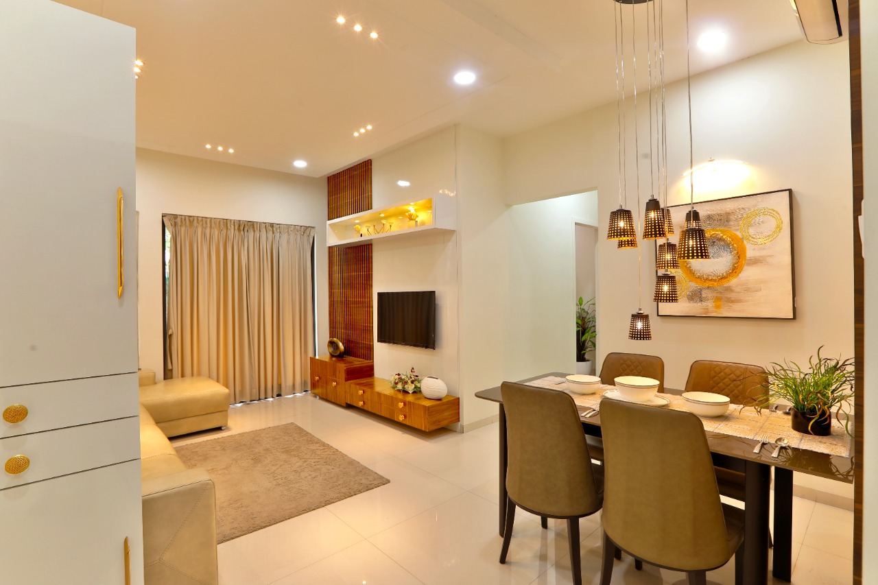 3 BHK + Pooja Room 1500 Sq.Ft. Apartment in Kumar Palmsprings