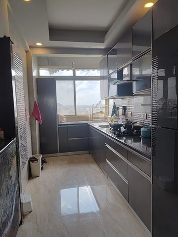 Kitchen in 3 BHK Apartment at Ansal Sushant Estate, Sector 52 – for Rent