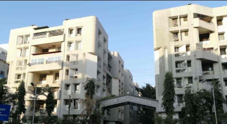 Exterior View, landmark-garden 3 Bedroom 1600 Sq.Ft. Apartment In Kalyani Nagar Pune 8983622