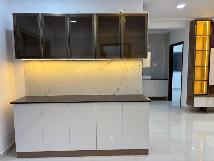 Kitchen, asbl-spire 3 Bedroom 1905 Sq.Ft. Apartment In Kokapet Hyderabad 8983643