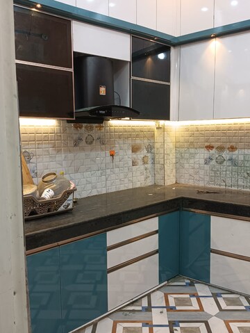 Kitchen in 2 BHK Apartment at Proview Officer City 2, Raj Nagar Extension – for Rent