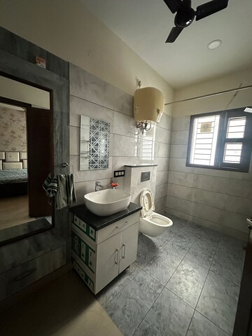 Bathroom in 2 BHK Builder Floor at Aerocity – for Rent