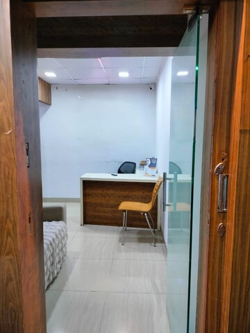 Bathroom in  Office Space at Haware Fantasia, Vashi Sector 28 – for Rent