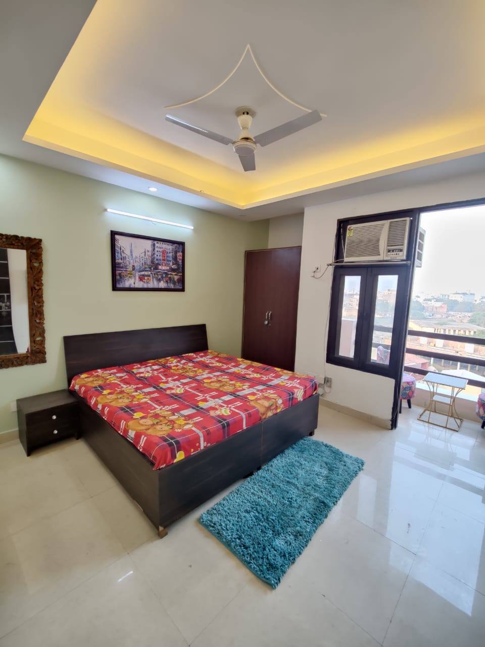 1 BHK + Pooja Room Builder Floor For Rent in Dlf City PhasE-3