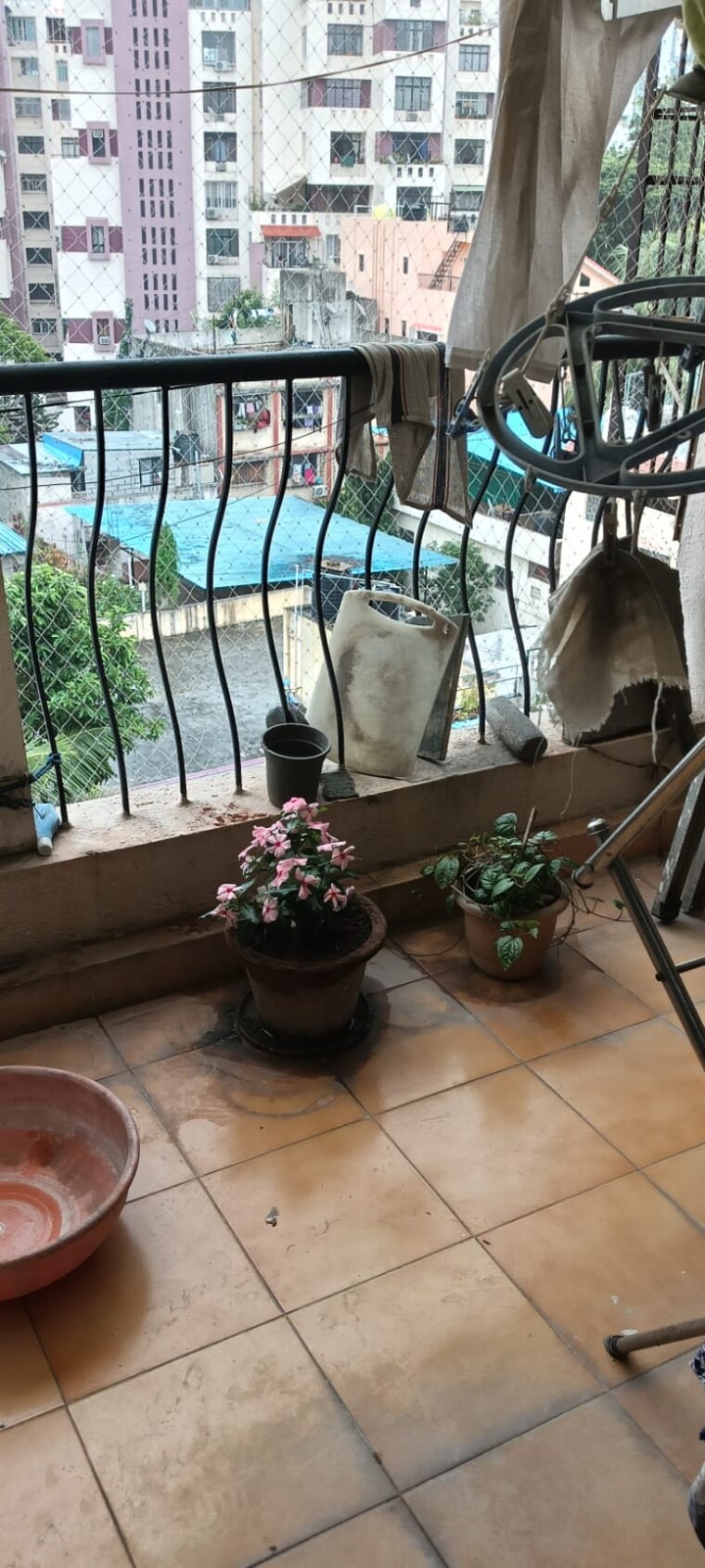 Balcony, ashwini-palace 2 Bedroom 1100 Sq.Ft. Apartment In Wanowrie Pune 8983749