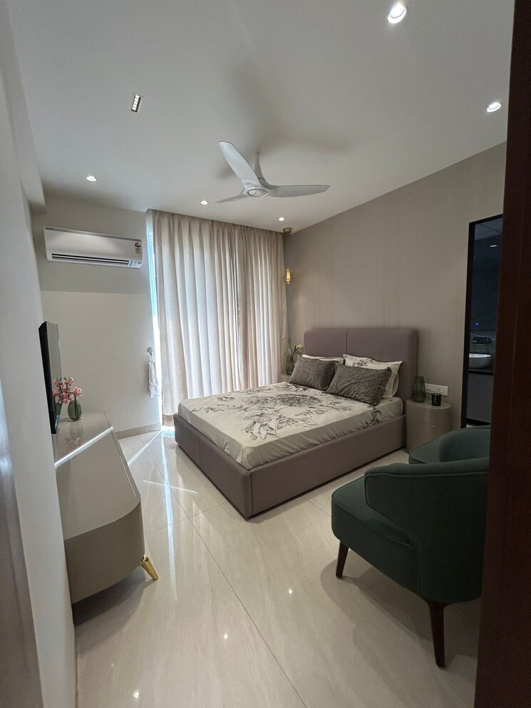 Bedroom, northview-homez 3 Bedroom 1910 Sq.Ft. Apartment In Ambala Highway Zirakpur 8983801