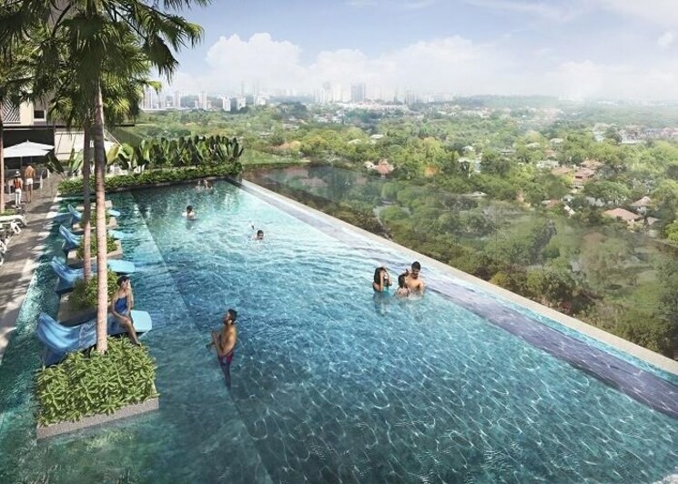 Swimming Pool, kalpataru-avana 4 Bedroom 2645 Sq.Ft. Apartment In Parel Mumbai 8983840