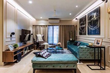 Living Room in 3 BHK Apartment at MRG Crown, Sector 106 – for Sale