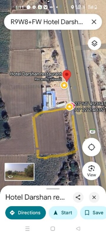  Land – Map Location View at Sh 41 - for Rent