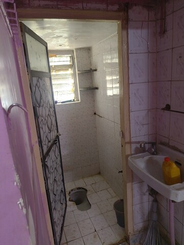 Bathroom in 1 BHK Apartment at Blue Gulmohar CHS, Kalwa – for Rent