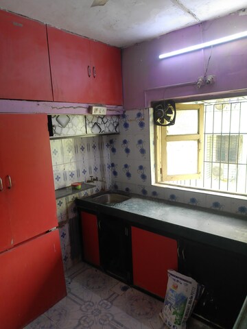 Kitchen in 1 BHK Apartment at Blue Gulmohar CHS, Kalwa – for Rent