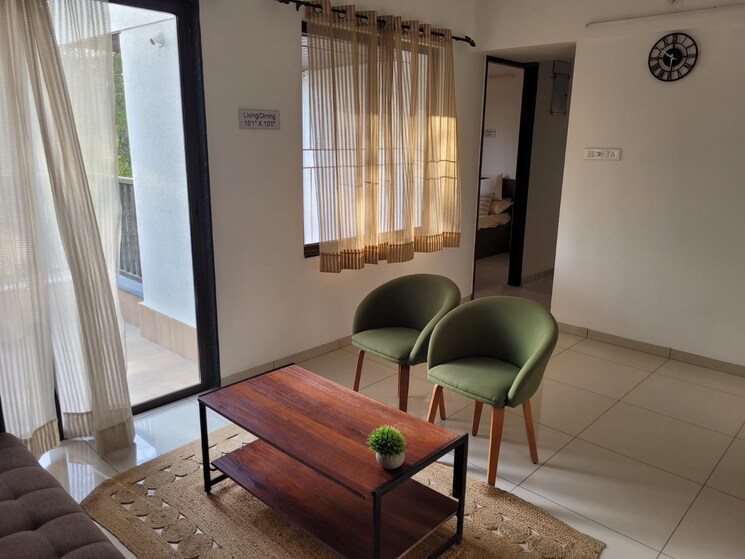 Living Room, nyati-esteban 3 Bedroom 1213 Sq.Ft. Apartment In Undri Pune 8984127