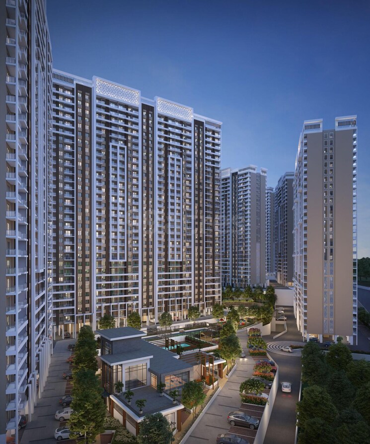 Exterior View, nyati-esteban 3 Bedroom 1213 Sq.Ft. Apartment In Undri Pune 8984127