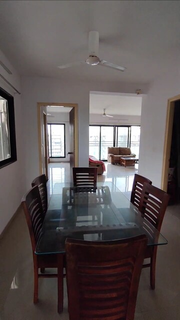 Dining area in 3 BHK Apartment at Dumas – for Rent