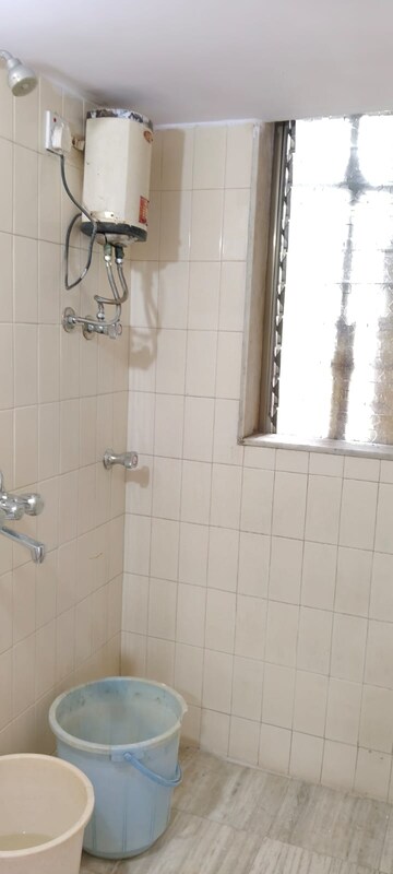Bathroom in 1 BHK Apartment at Prithvi Palace, Dahisar West – for Rent
