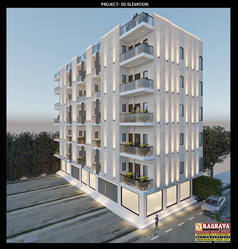 Exterior View, ambesten-twin-county 2 Bedroom 950 Sq.Ft. Apartment In Sector 1 Greater Noida Greater Noida 8984195
