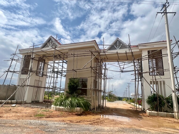 Exterior View, vasavi-archana-white-lotus  211 Sq.Yd. Plot In Kethireddipally Hyderabad 8984202