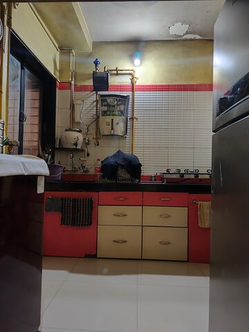 Kitchen in 2 BHK Apartment at Veena Saraswati Complex, Vasai East – for Sale