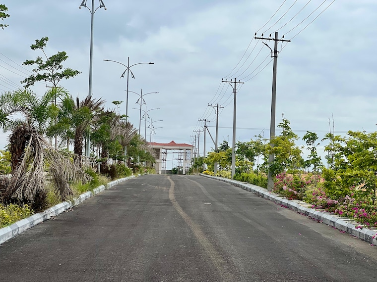 Exterior View, vasavi-archana-white-lotus  441 Sq.Yd. Plot In Kethireddipally Hyderabad 8984210