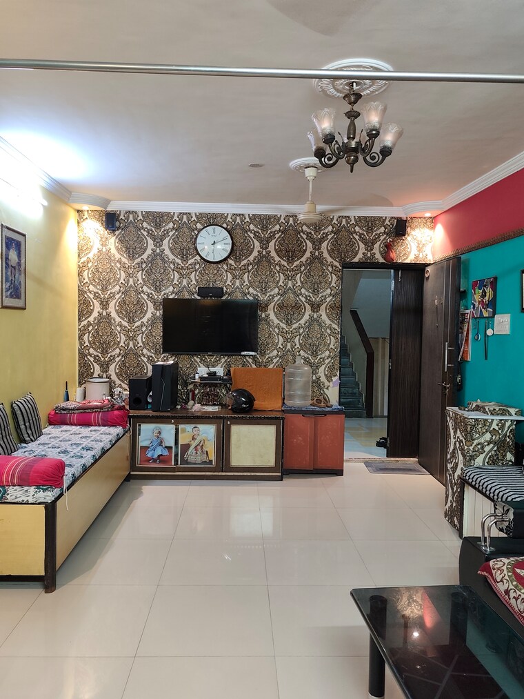 Living Room, veena-saraswati-complex 2 Bedroom 950 Sq.Ft. Apartment In Vasai East Palghar 8984234