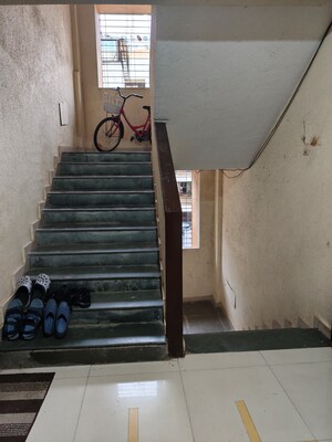 Staircase in 2 BHK Apartment at Veena Saraswati Complex, Vasai East – for Sale