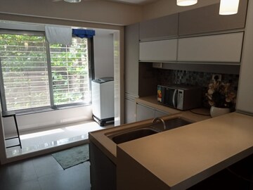 Kitchen in 3 BHK Apartment at Elizabeth Home, Santacruz West – for Rent