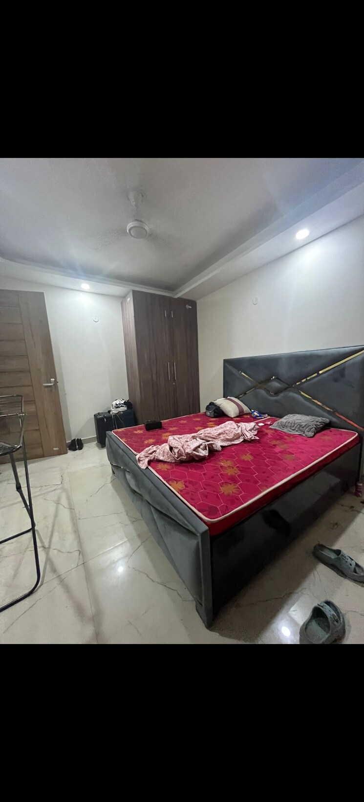 Bedroom, freedom fighters enclave 3 Bedroom 1350 Sq.Ft. Builder Floor In Freedom Fighters Enclave Delhi 8984246