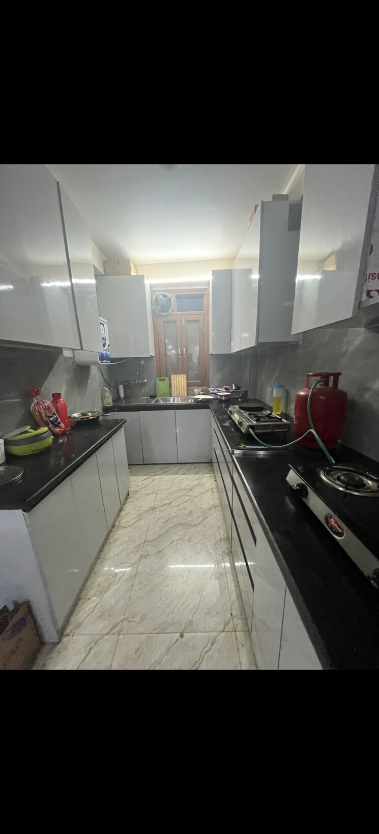 Kitchen, freedom fighters enclave 3 Bedroom 1350 Sq.Ft. Builder Floor In Freedom Fighters Enclave Delhi 8984246