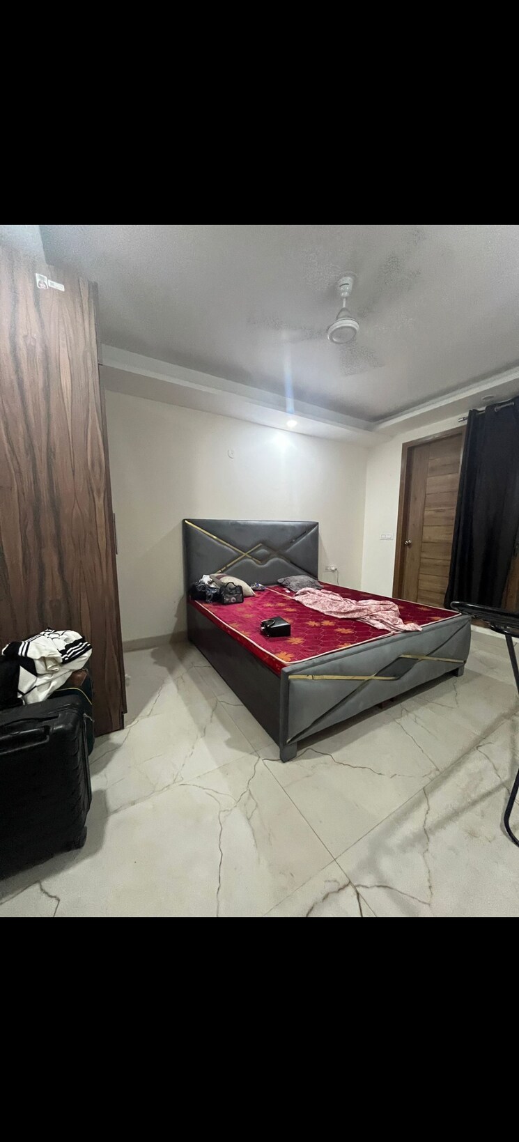 Bedroom, freedom fighters enclave 3 Bedroom 1350 Sq.Ft. Builder Floor In Freedom Fighters Enclave Delhi 8984246