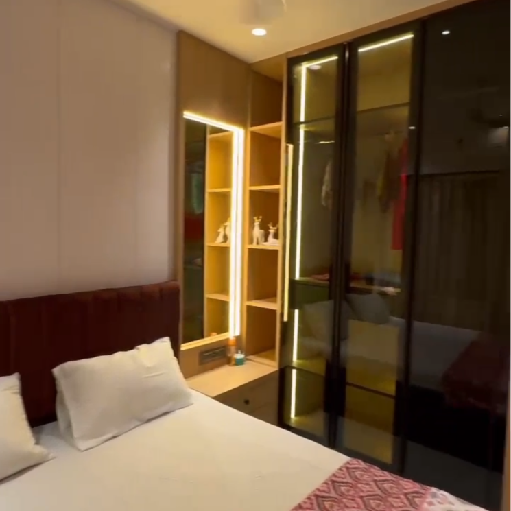 Living Room, mukti-shantinath-tower 1 Bedroom 425 Sq.Ft. Apartment In Vartak Ward Palghar 8984254