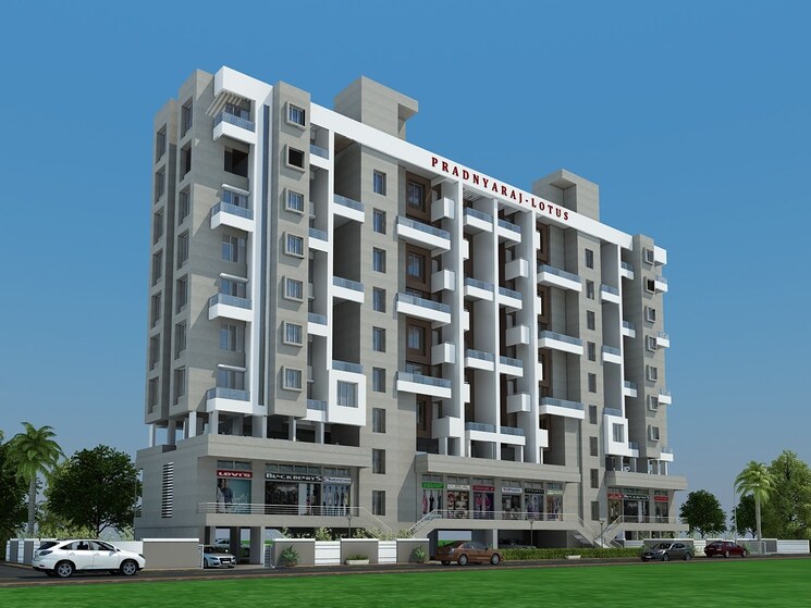 Exterior View, pradnyaraj-lotus 2 Bedroom 668 Sq.Ft. Apartment In Wadgaon Sheri Pune 8984233