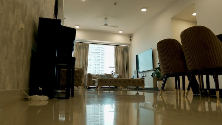 Living Room, lodha-marquise 4 Bedroom 1471 Sq.Ft. Apartment In Worli Mumbai 8984270