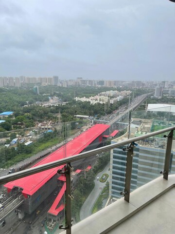 Balcony in 4 BHK Apartment at Lodha Fiorenza, Goregaon East – for Sale