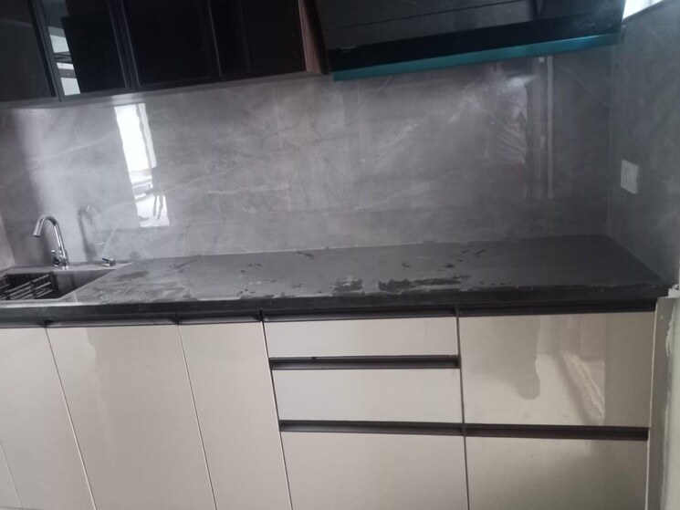 Kitchen, hallmark-skyrena 3 Bedroom 1935 Sq.Ft. Apartment In Narsingi Hyderabad 8984329