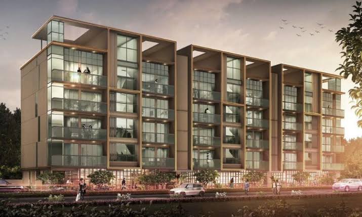 3 BHK + Extra Room 1359 Sq.Ft. Builder Floor in MRG Crown