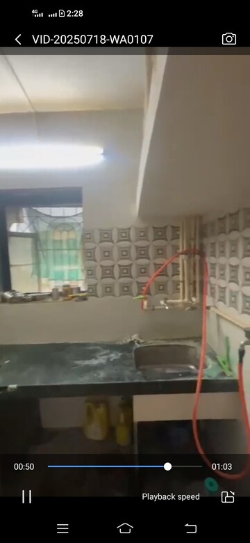 Kitchen in 1 BHK Apartment at Ganga CHS Kalyan, Kalyan East – for Rent