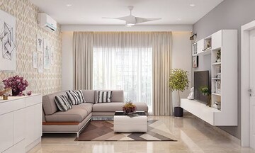Living Room in 3 BHK Builder Floor at MRG Crown, Sector 106 – for Sale