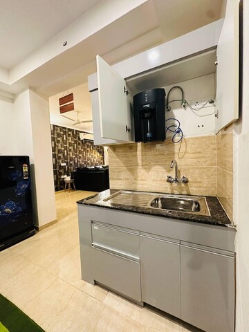 Kitchen in 3 BHK Apartment at Omaxe The Palace, Gomti Nagar – for Rent