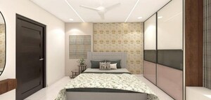 Bedroom in 3 BHK Apartment at Prestige Beverly Hills, Kokapet – for Rent